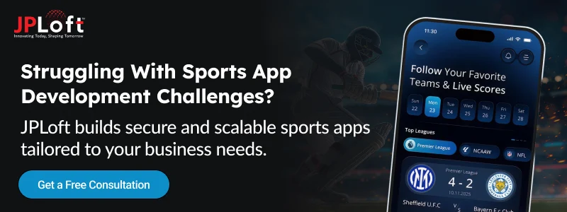 Struggling With Sports App Development Challenges